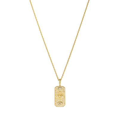 Goddess Moon Tarot Necklace
