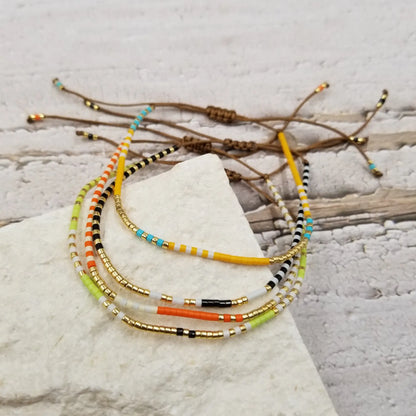Handmade Miyuki Seed Beads Friendship  Bracelet