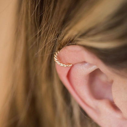 Ear Cuff Earrings | 14k Gold Fill & Sterling Silver