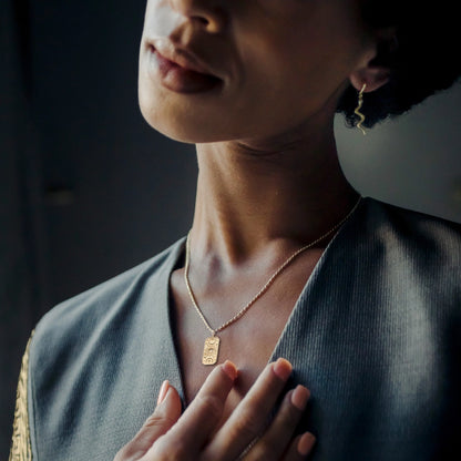 Goddess Moon Tarot Necklace
