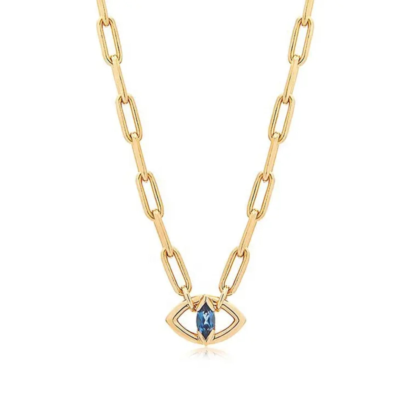Sapphire Sentinel Necklace
