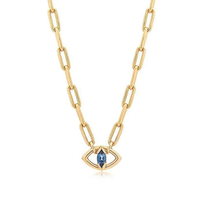 Sapphire Sentinel Necklace