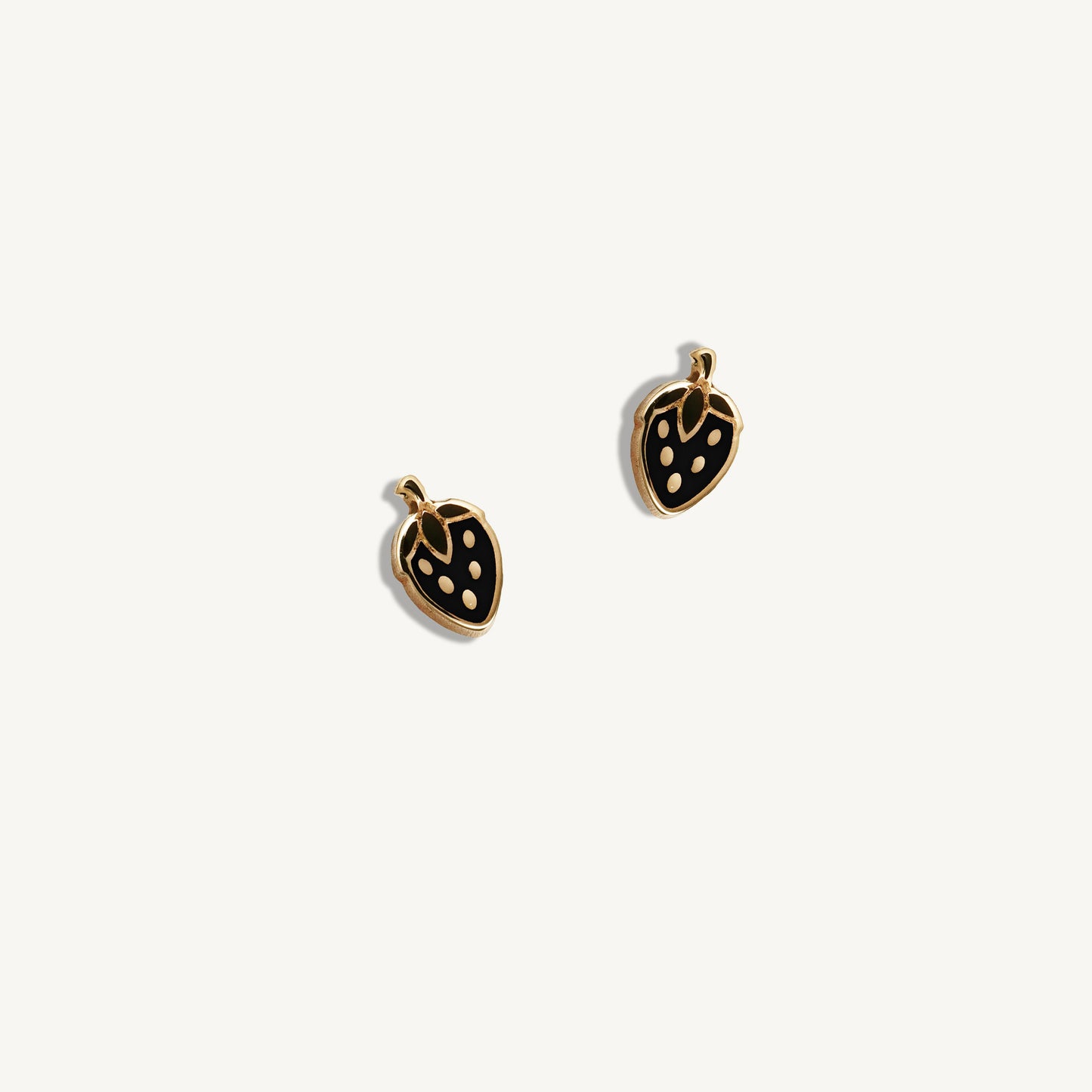 Eden Gold and Enamel Studs