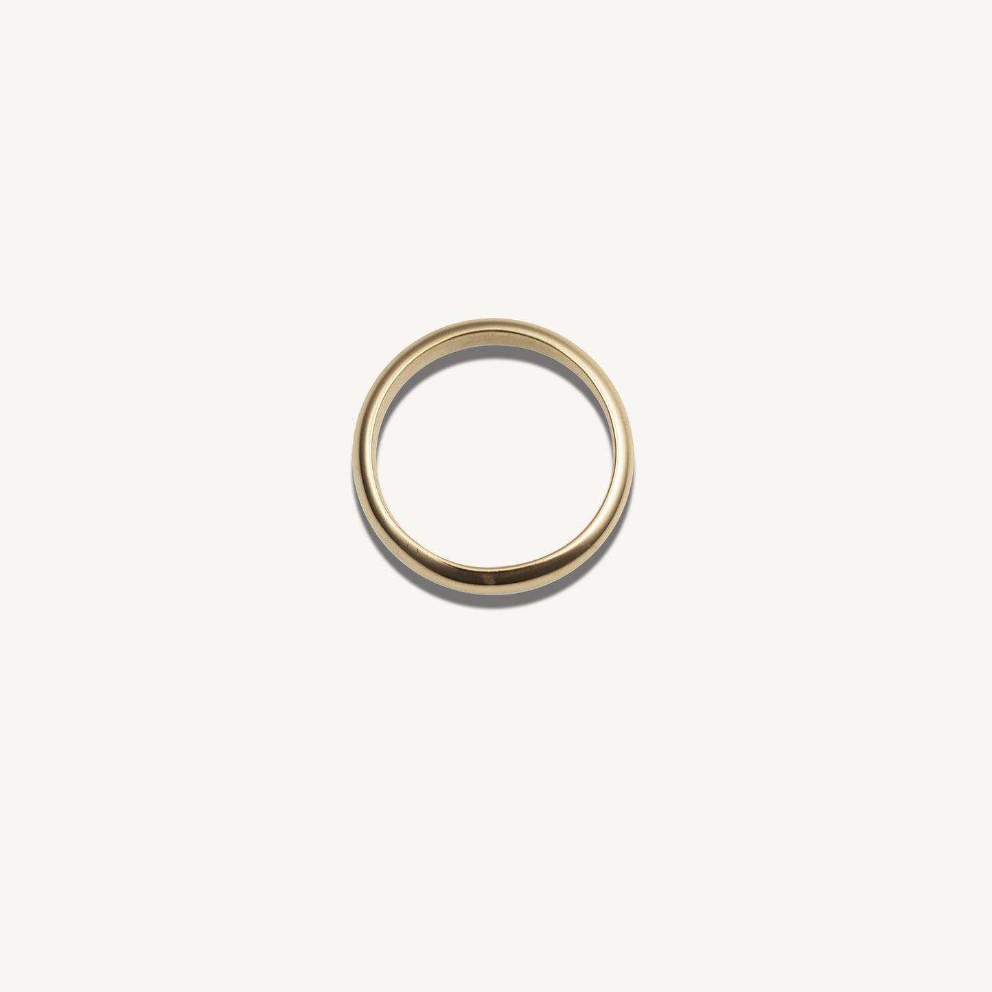 14k Yellow Gold Stacking Ring