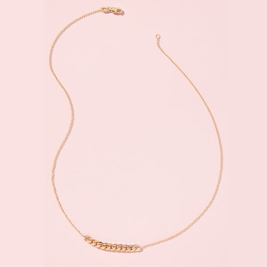 14k gold cuban chain