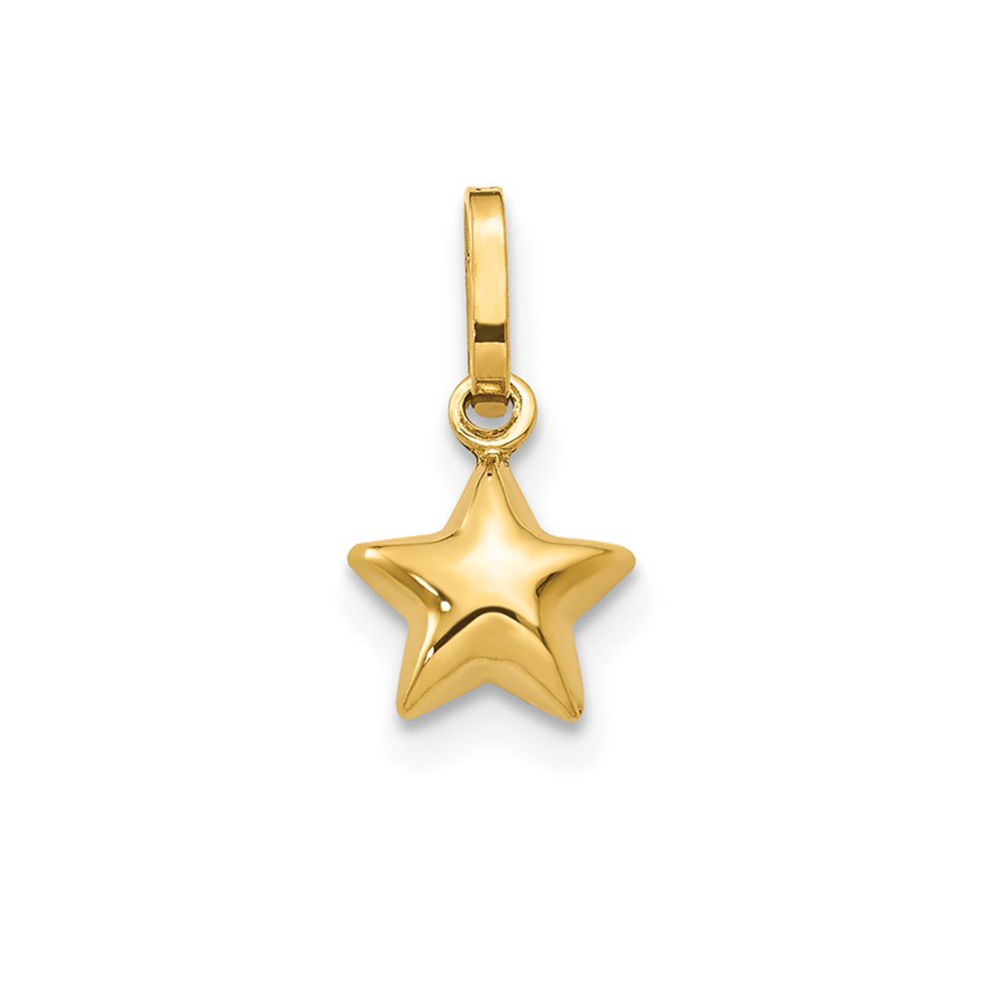 10k yellow gold charm