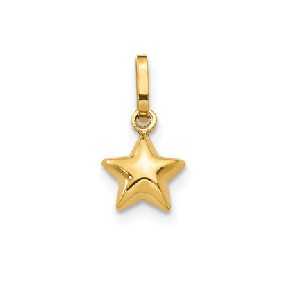 10k yellow gold charm