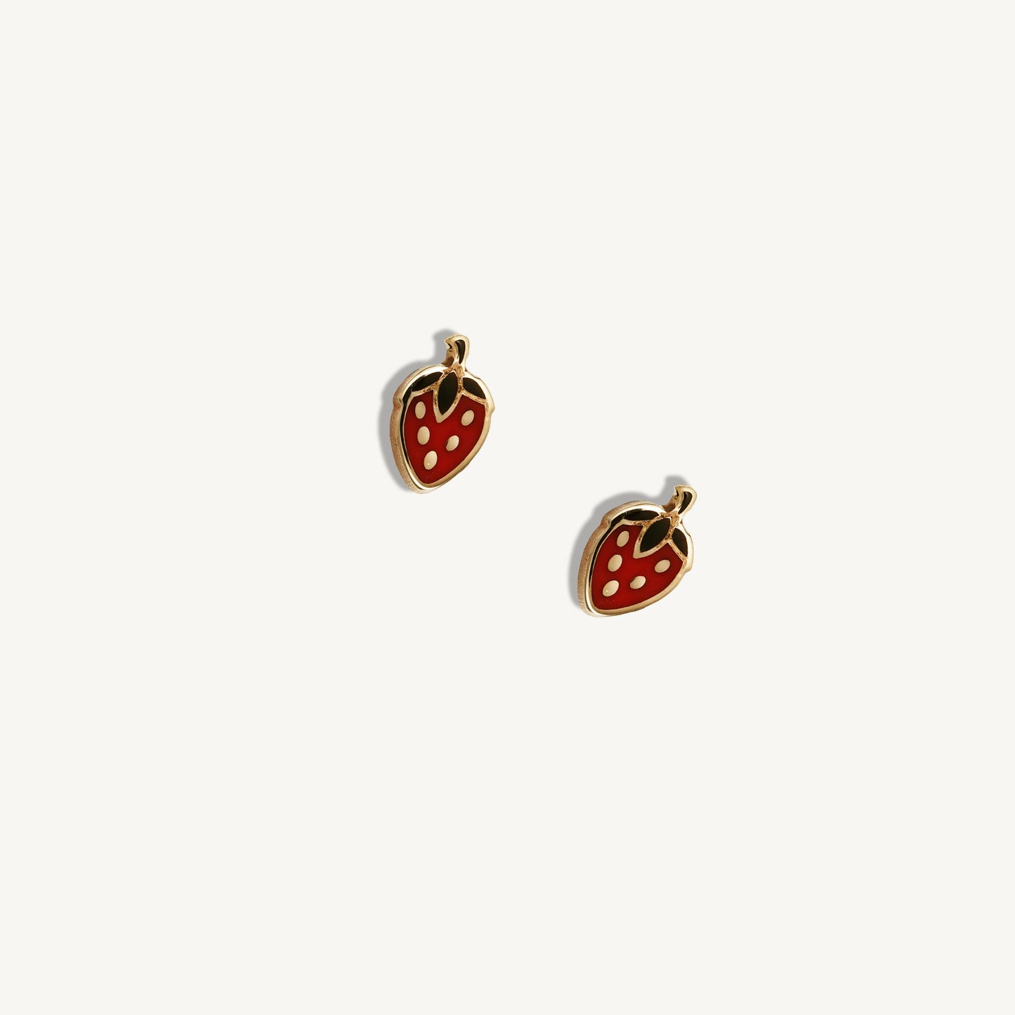 Eden Gold and Enamel Studs