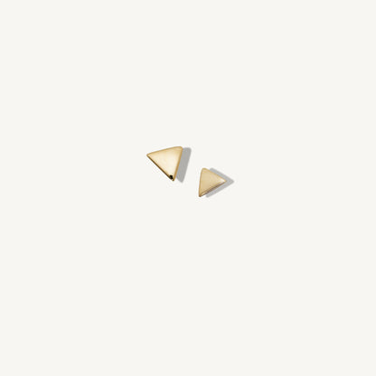 Geometry Gold Studs