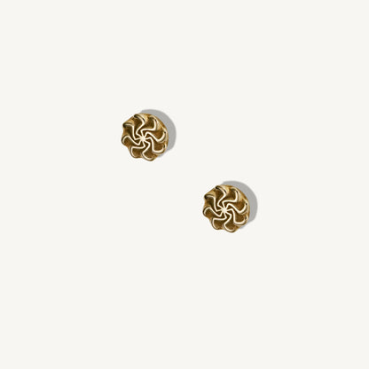 Carnival Gold Stud Earrings