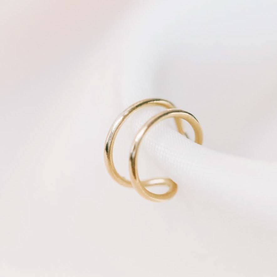 Ear Cuff Earrings | 14k Gold Fill & Sterling Silver