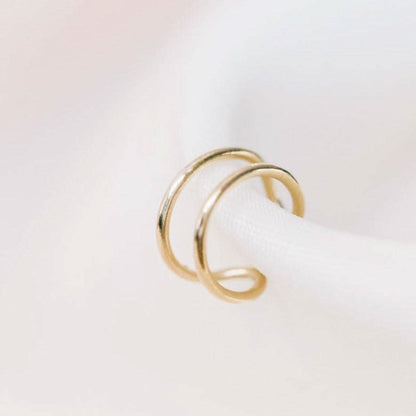 Ear Cuff Earrings | 14k Gold Fill & Sterling Silver