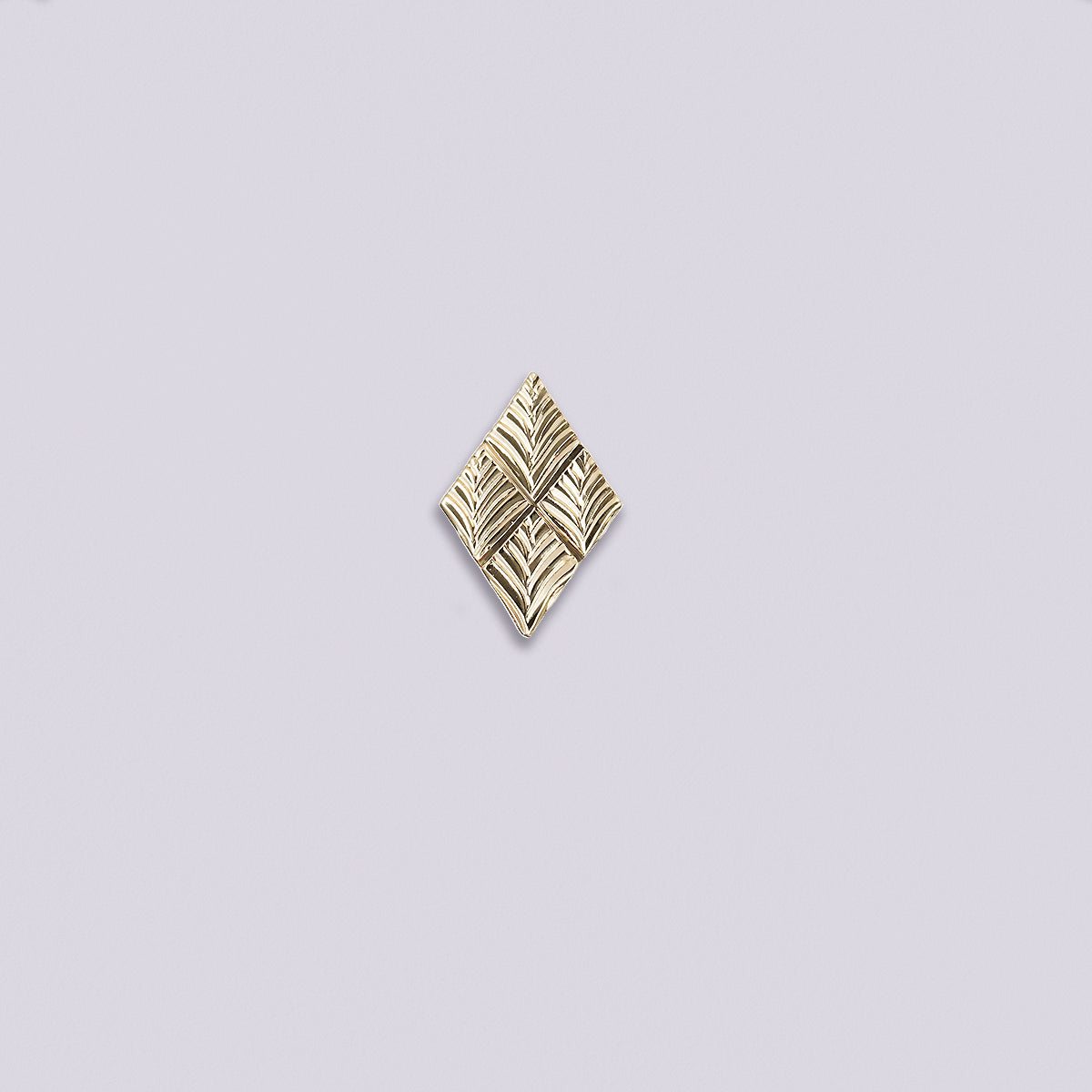 Hand-Engraved Deco Diamond