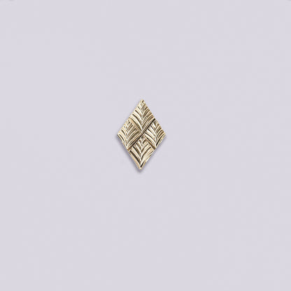 Hand-Engraved Deco Diamond