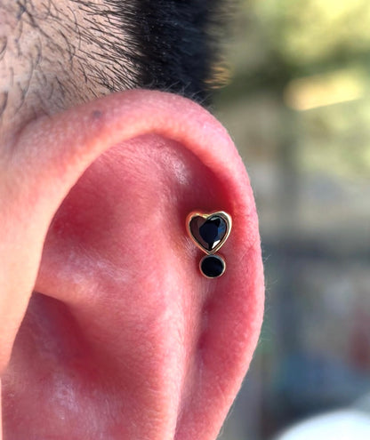 Fortune Teller Gold Studs