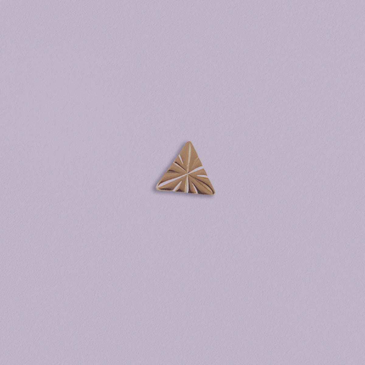 Hand-Engraved Triangle