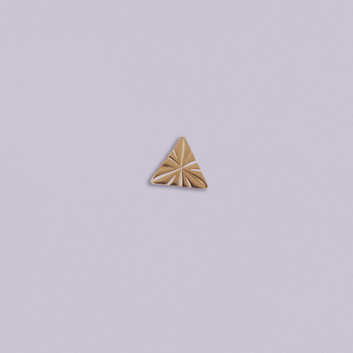 Hand-Engraved Triangle