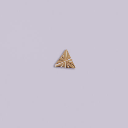 Hand-Engraved Triangle